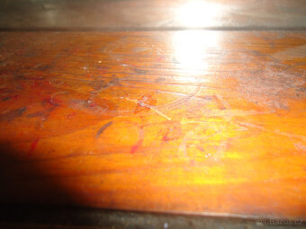 Dřevěná skřínka se zrcadlem - 6