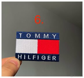 Nášivky - Tommy Hilfiger - nové, nepoužité - 6