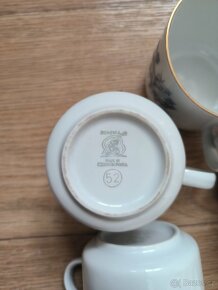 Sada starého zdobeného porcelánu - 6