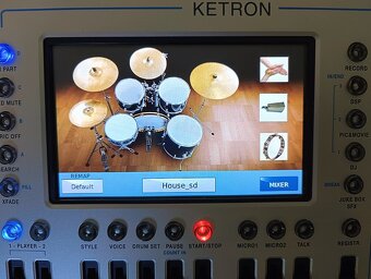 KETRON MidjPRO - multiformátový přehrávač, zvukový modul - 6