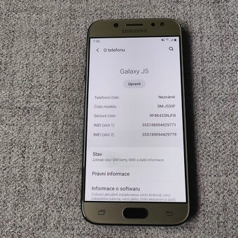 Samsung Galaxy J5 Duos (2017)- 5,2" AMOLED/ NFC/ LTE - 6