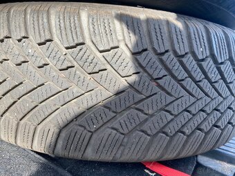 Plechové disky 16” 5x114,3 a zimní pneu 205/60/R16 - 6