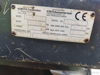Kubotu U25-3EU - 6