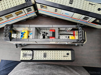 LEGO Train 9V 4558 Metroliner +návod +box - 6