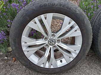 Originál ALU kola VW Passat R17 + pneu - 6