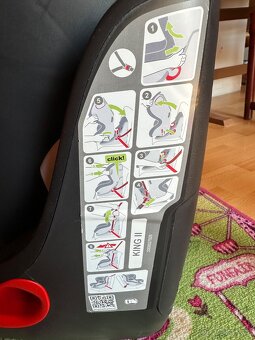 BRITAX RÖMER King II Black Fire Red 2021 - 6