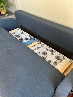 Rozkládací pohovka s úložným prostorem - 6