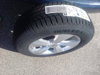 Š.Kodiaq,(2)/VW Tiguan-NOVÁ zimní Alu sada s TPMS-215/65R17. - 6