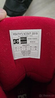 Dětské boty na snowboard DC - 6