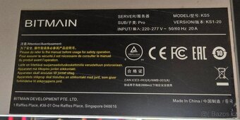 ANT MINER KS5  21T - 6