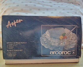 Sada na bowle Arcoroc – NOVÁ, v originální krabici - 6