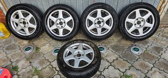 Pneumatiky s disky na Škoda Felicia/Favorit + retězy - 6