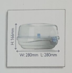 Parní sterilizátor kojeneckých lahví do mikrovlnné trouby Ph - 6