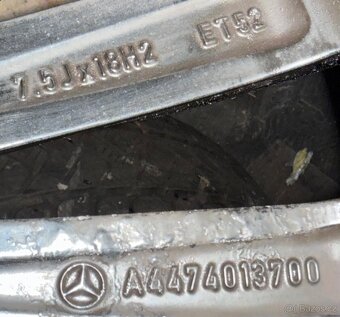 Kompletni sada kol Mercedes V-Class W447, 245/45 18 - 6
