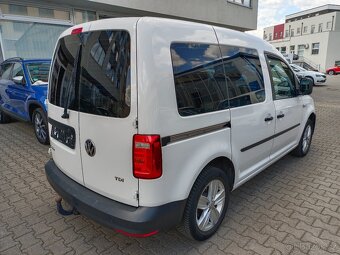 VW Caddy 2.0TDI 75kW DSG Zadní 2 křídlé dveře 5-míst Tažné - 6