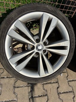 Alu kola R18 5X112 LETNÍ PNEU 225/40 R18 NEPTUNE - 6