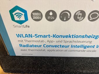 Smart konvektor NEDIS WIFIHTPL20FWT WiFi Tuya - 6