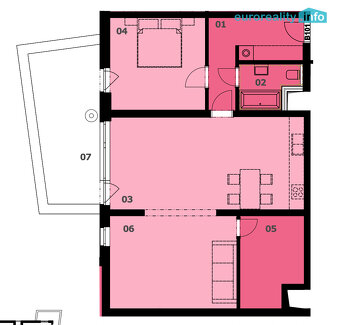 Prodej, družstevní byt 2+kk, (3+kk), Residence Růžák - 6