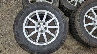 Zimní alu kola volvo 5x108 7,5jx17 et40 - 6