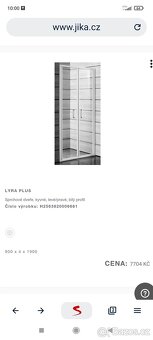 Sprchové dveře JIKA Lyra plus - 6