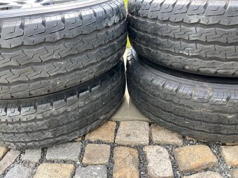 4x alu disky 5x118 R16, letní pneu 90% C - 6