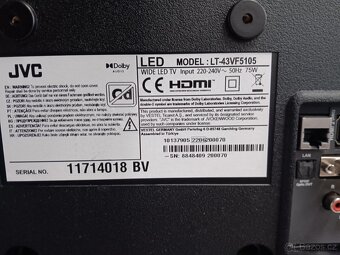 JVC LT-43VF5105,108cm,Full HD,DVB-T2,Smart+Wifi - 6