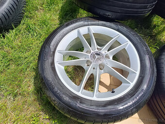 Prodám sadu alu 205/55/16 VW,SEAT,ŠKODA,AUDI, MERCEDES 5x112 - 6