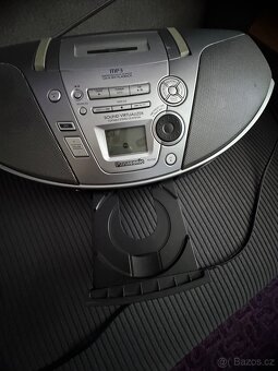 Rádio magnetofón s CD, Panasonic - 6