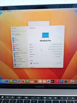 MacBook Pro 16" i7 2,6 32 RAM 512 SSD - Jako nový - 6