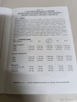Přívěsný vozík Agados Handy 3 - 6