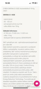 Cybex autosedacka - 6