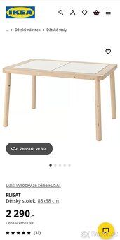 Dětský stolek Flisat - 6