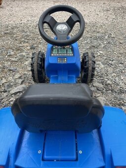 Traktor šlapací NEW HOLLAND TD 5050 s návěsem ROLLY TOYS - 6