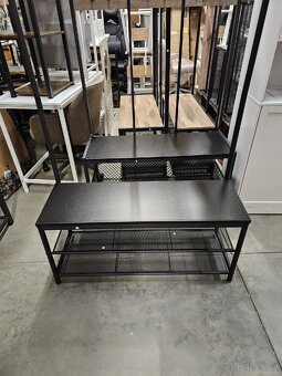 Nový předsíňový věšák s botníkem - rozměry u fotek - 6