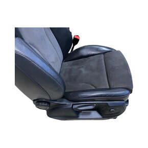 Sedačky černá kůže alcantara Audi Q5 8R r.v. 2009 - 6