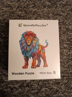 Dřevěné puzzle QUORDLE - 6
