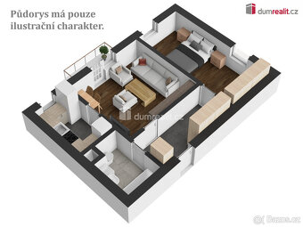 Prodej, byt, 2+kk, balkon, DV, Spojovací, České Budějovice 2 - 6