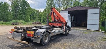 Mercedes ATEGO 1618, kontejner + hydraulická ruka - 6