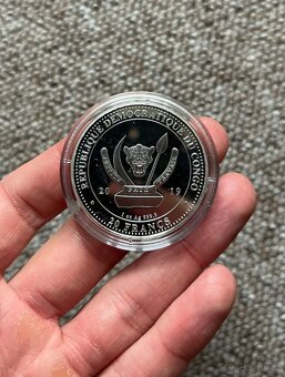 12x Stříbrné investiční mince AFRICAN WILDLIFE 1 oz - 6