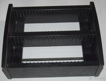 Minidisc MD minidisk box dřevěný HAMA na 48 MD + 24x MD - 6