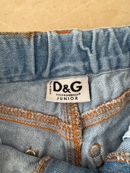 Dětské džínové kraťasy Dolce&Gabbana Junior - 6