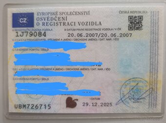 KARAVAN ADRIA  - platná STK - POUZE DOKLADY - 6