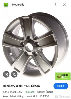 LETNÍ SADA: 5x112 R15 + Michelin 195/65 R15 - 6