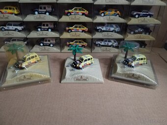 Modely aut Dakar Rally 1/43 Norev - Ceny v popisu - 6