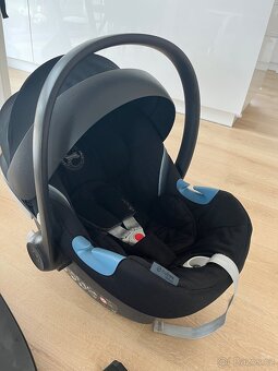 Autosedačka Cybex Aton M, Izofix, zrcátko, adaptéry na kočár - 6