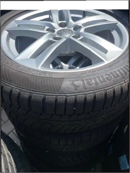 Audi A4 kola zimní originál 17" Continental 225/50 - 6
