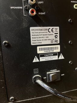 Reproduktor genius SW-HF2.1 1200 - 6