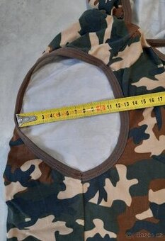 Obleček na psa maskáčový - větší pes - 6