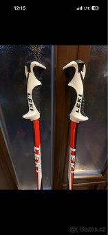 Lyze Fisher Progressor 900,Lyzaky Nordica 44EUR,Leki hulky - 6