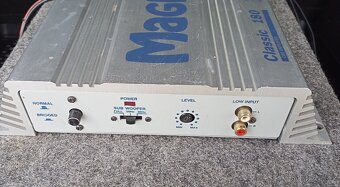 SUPERSILNÝ SUBWOOFER SEAS + ZESILOVAČ MAGNAT CLASSIC 180W - 6